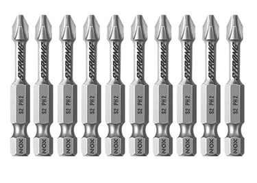 Бита РH2*25 (2шт) Nox Strong торсионная