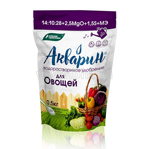 Акварин Овощной 0,5кг БХЗ