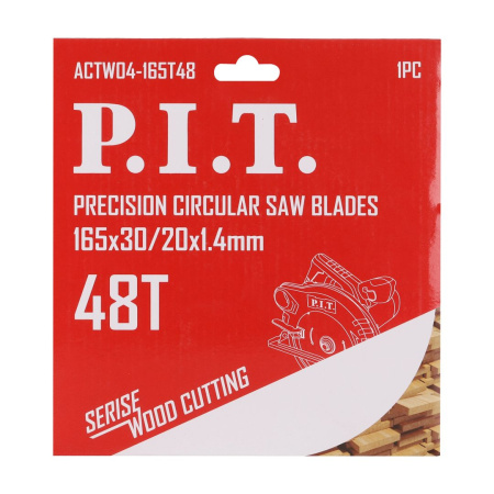Диск пильный 165*30/20*1,4мм 48Т чистый рез PIT