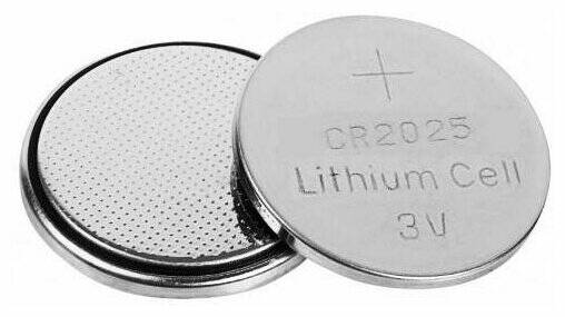 Элемент питания CR2025 литиевый TOKOV ELECTRIC 