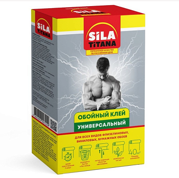 Клей обойный "Sila Titana" универсальный 200гр.30шт/кор