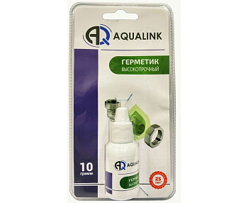 Клей-герметик анаэробный высокопрочный 10гр в блистере 2933 AQUALINK