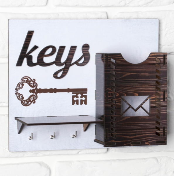 Ключница настенная "Keys" 24х20 см 7646499