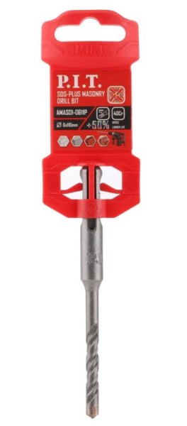 Бур SDS Plus P.I.T. 6x110 мм 4грани (AMAS01-0611P)