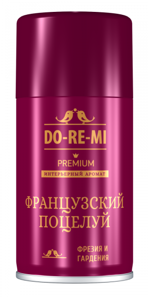 Освежитель воздуха Уют в интерьере "Французкий поцелуй" (Do-re-mi Premium) 250мл 325см3