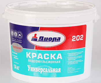 ДИОЛА Краска в/э универсальная Д-202 (14кг)
