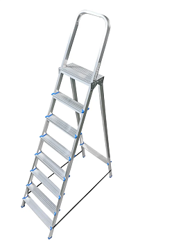 Стремянка  8 ступени алюминиевая (1,68м) LadderBel
