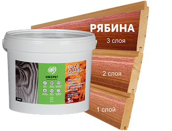 Пропитка DecoGuard темный шоколад 1л (1кг)
