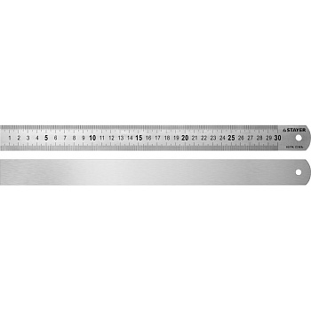 Линейка нержавеющая длина 0.3м STAYER 