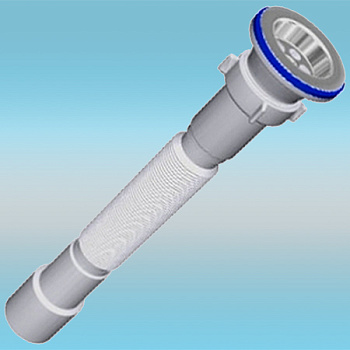 Сифон гофрированный АНИ G106 1 1/2*40/50