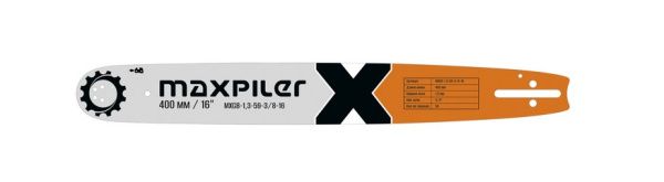 Шина для бензопил MXGB 400мм/16 3/8 1,3мм 59 звеньев