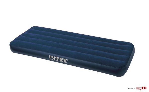 Матрас надувн.intex синий (68950) 76*1,91*22см (без насоса)