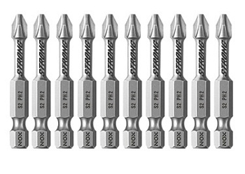 Бита РZ2*50 (2шт) Nox Strong торсионная