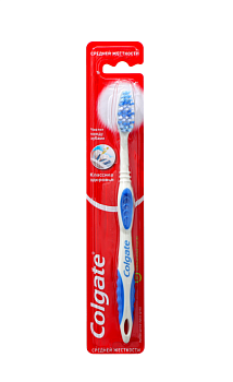 Зубная щетка Colgate Классик плюс,  средней жесткости,  микс 1178664