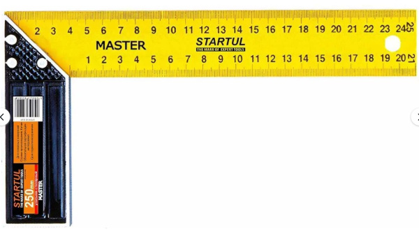 Угольник столярный 250мм STARTUL MASTER ST3510-025