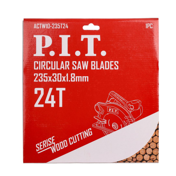 Диск пильный 235*30*2,6мм 24Т быстрый рез PIT