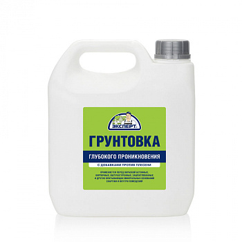 Грунтовка глубокого проникновения ЭКСПЕРТ 3кг канистра