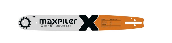 Шина для бензопил MXGB 400мм/16 3/8 1,6мм 60 звеньев